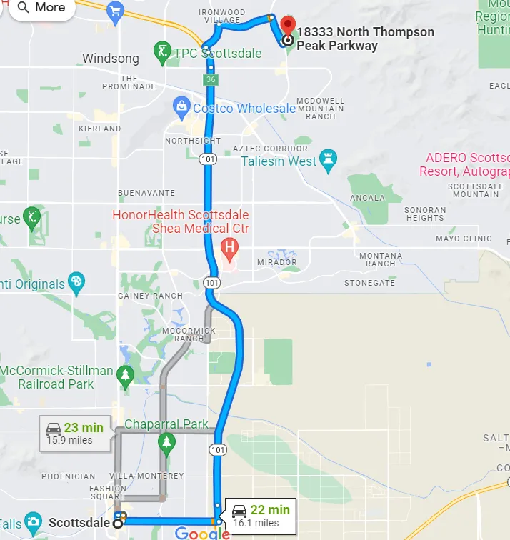 Arizona McDowell Sonoran Conservancy Directions
