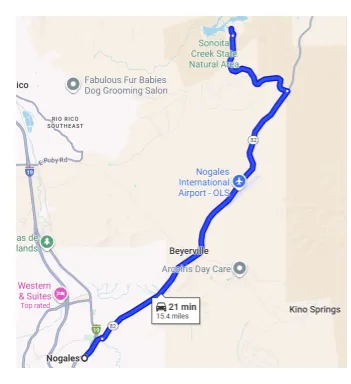 Arizona Patagonia Lake State Park Directions