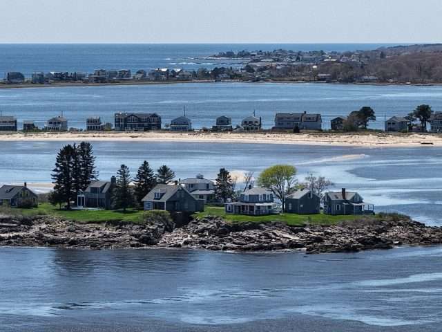 Maine Biddeford Pools Scene