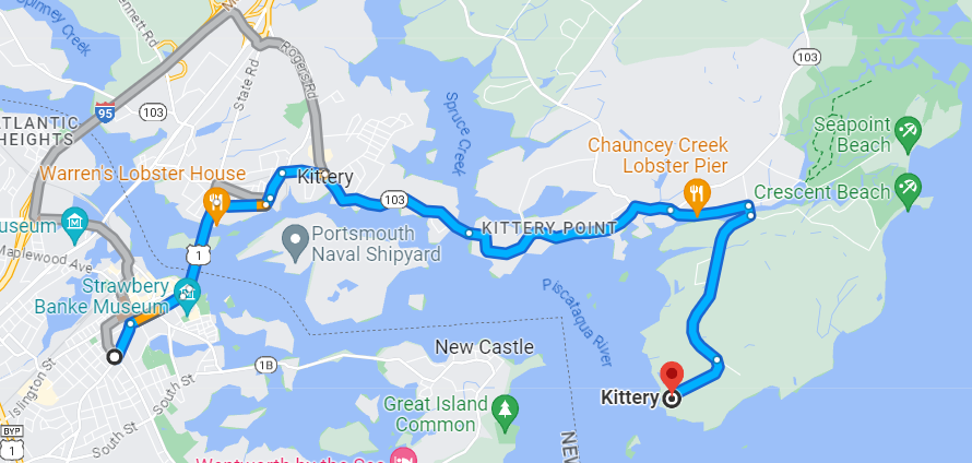 Maine Fort Foster Park Directions
