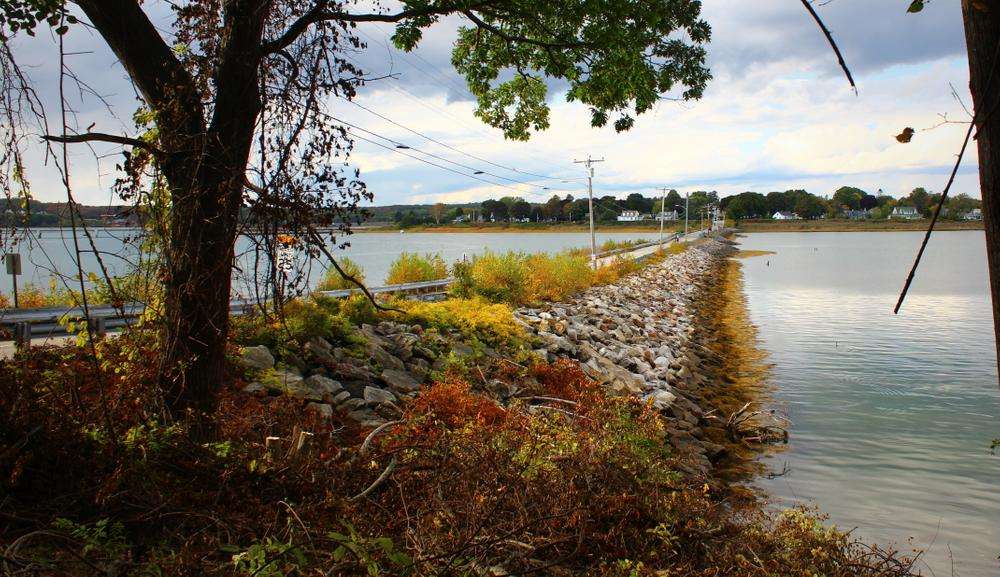 Maine Mackworth Island Scene