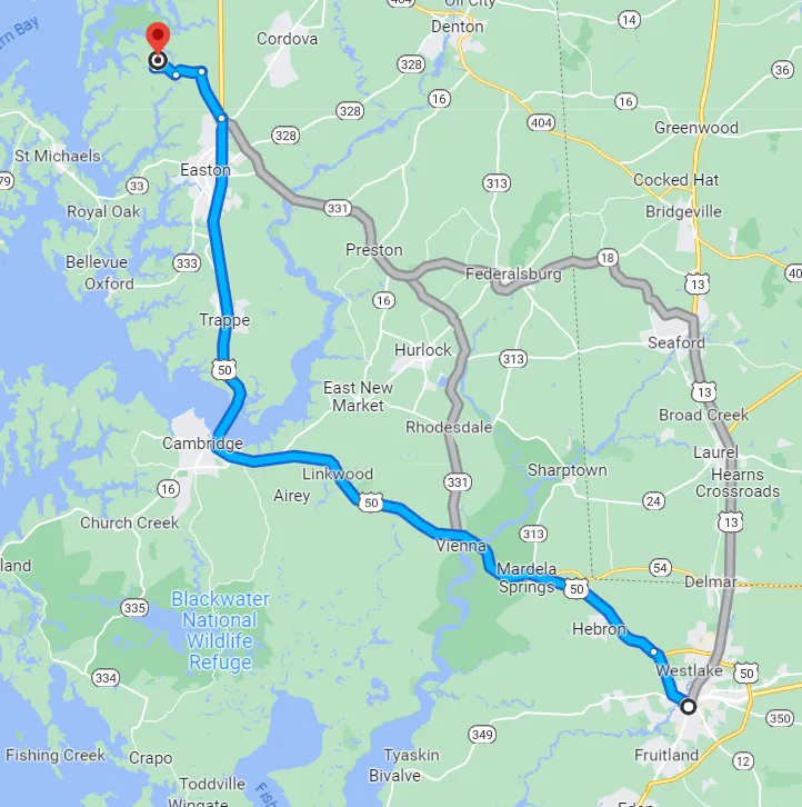 Maryland Pickering Creek Audubon Center Directions