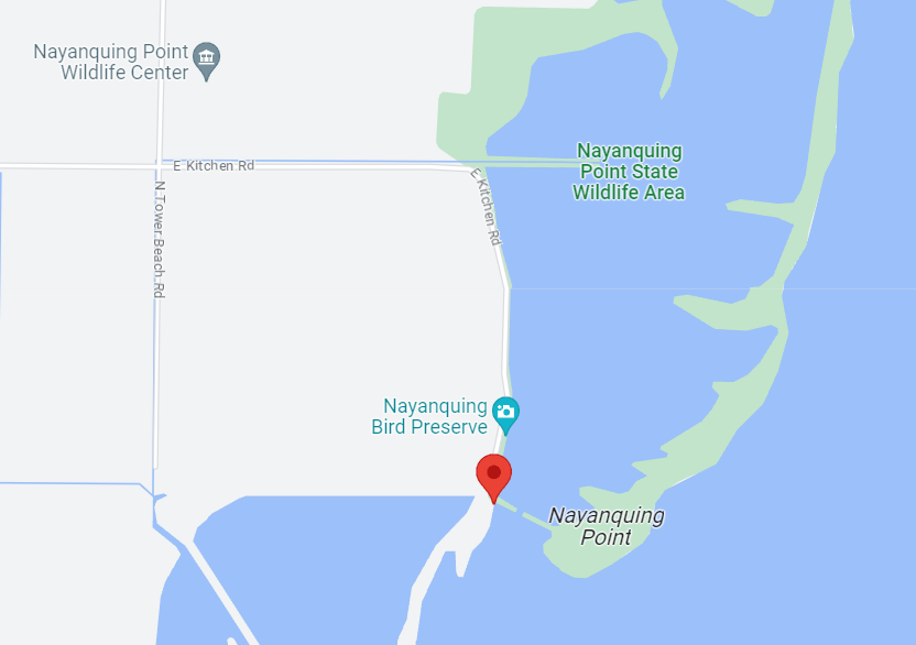 Michigan Nayanquing Point SWA Map