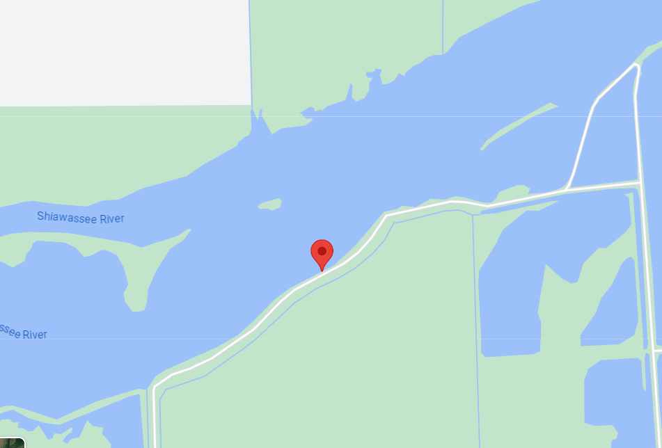 Michigan Shiawassee NWR Map