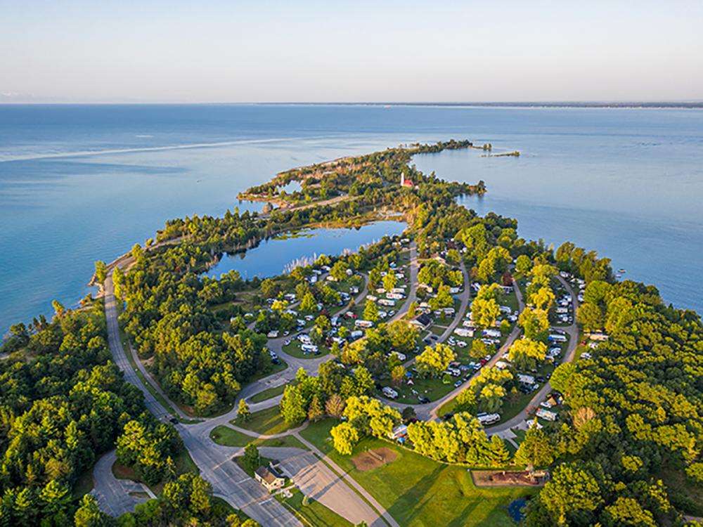 Michigan Tawas Point SP Scene