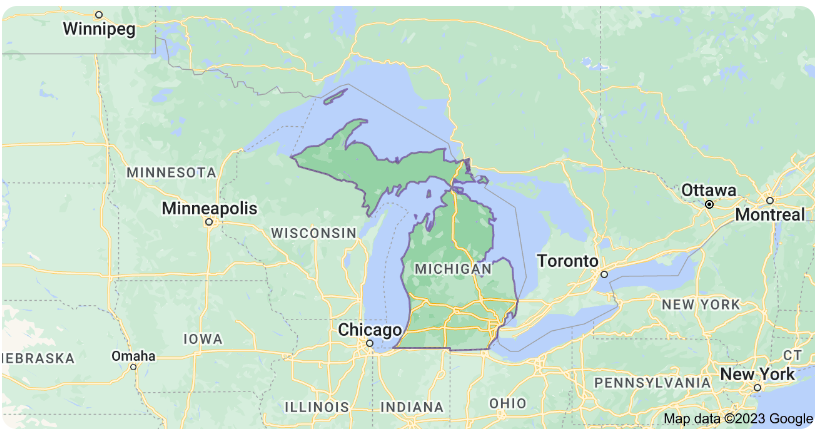 Michigan Map