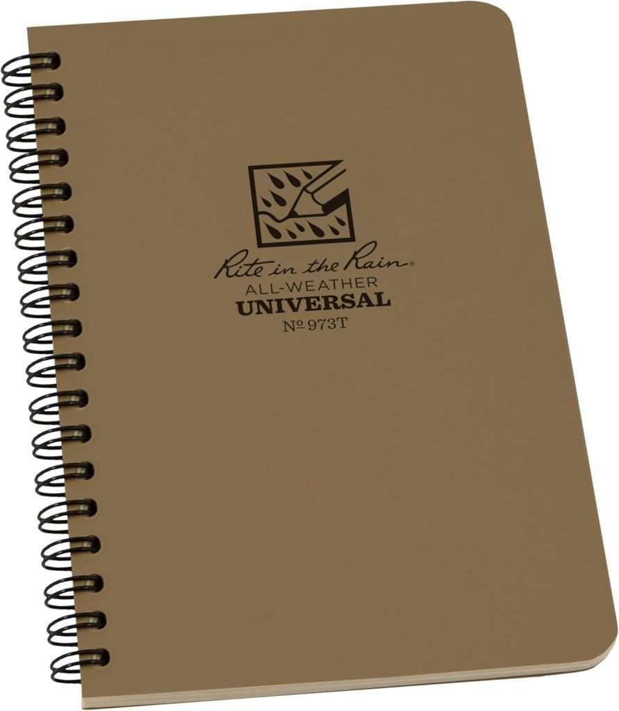 All weather notebook