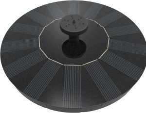 Solar Fountain Bird Bath Panel