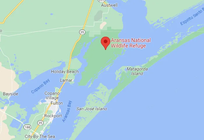 Texas Aransas National Wildlife Refuge Directions