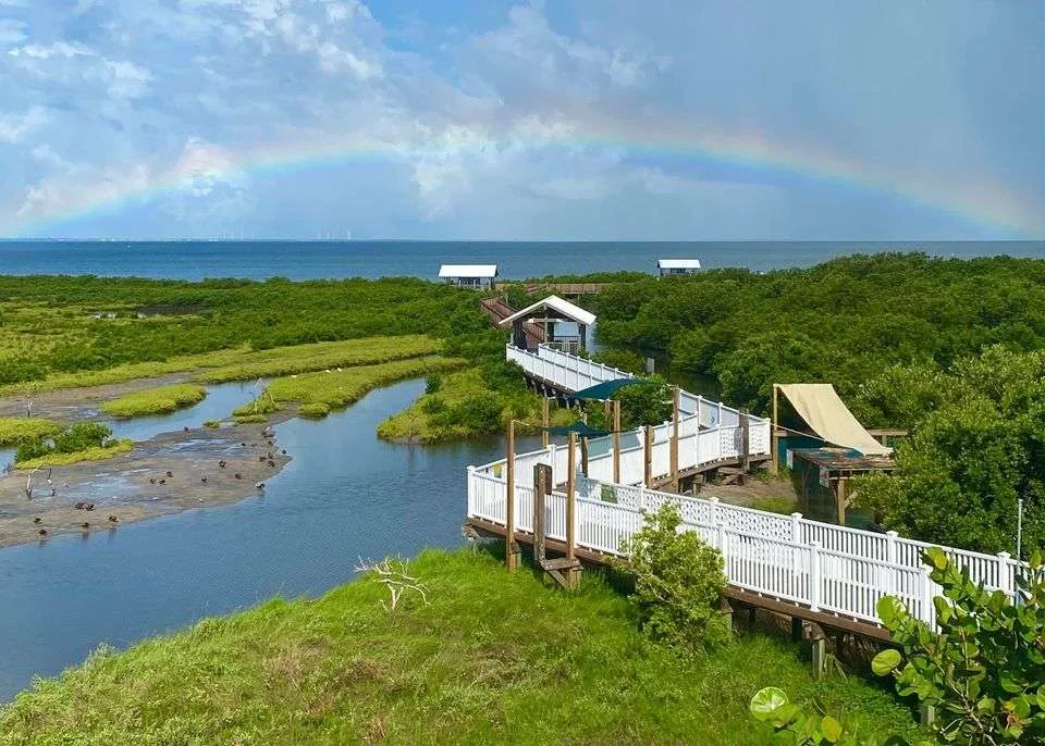 Texas South Padre Island Scene