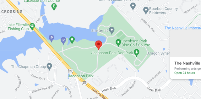 Kentucky Jacobson Park Map