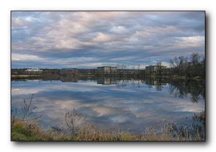 New Hampshire Horseshoe Pond, Concord Scene