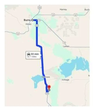 Oregon Malheur National Wildlife Refuge Directions