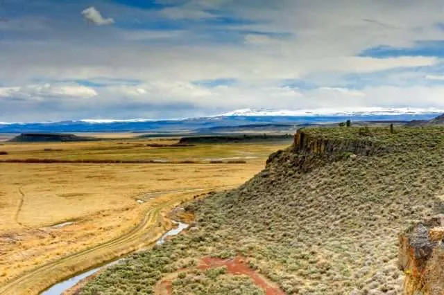 Oregon Malheur National Wildlife Refuge Scene