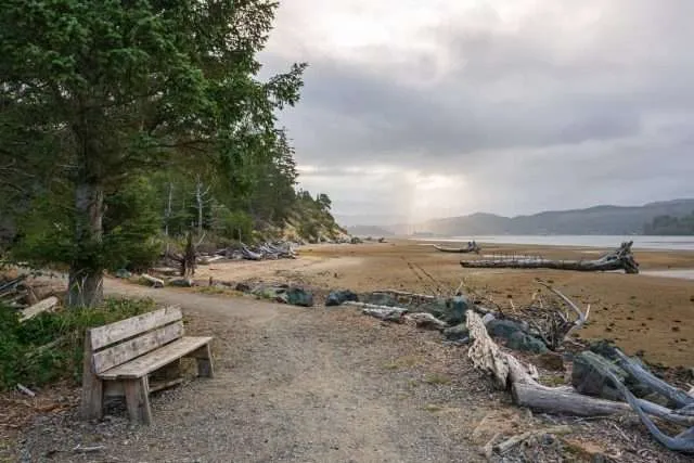 Oregon Nehalem Bay State Park Scene