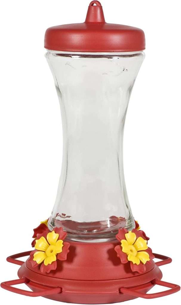 Perky-Pet 476 Glass 20-Ounce Hummingbird Feeder