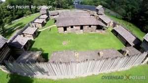 West Virginia Pricketts Fort SP Scene