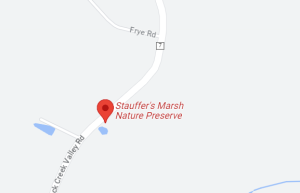 West Virginia Stauffer's Marsh Nature Preserve Map