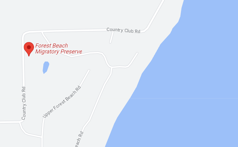 Wisconsin Forest Beach Migratory Preserve Map
