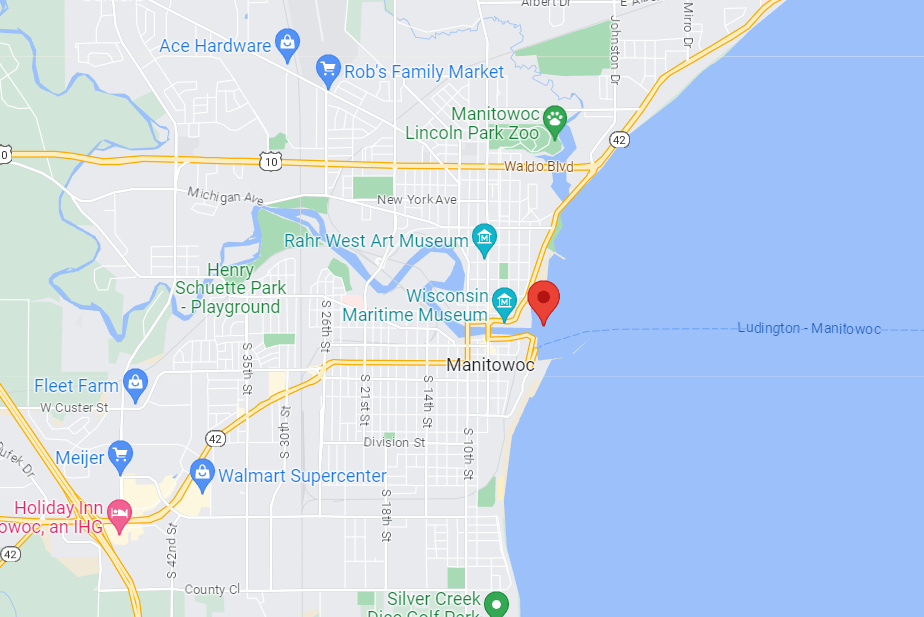 Wisconsin Manitowoc Lakefront Directions