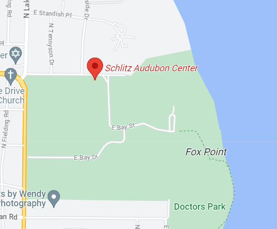Wisconsin Schlitz Audubon Nature Center Map