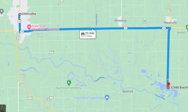 Missouri Fountain Grove Conservation Area Map