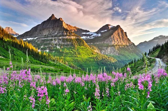 Montana Glacier National Park Scene