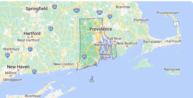 Rhode Island Map