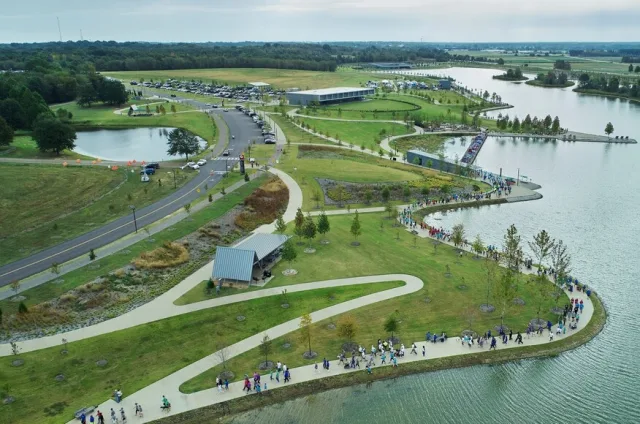Tennessee Shelby Farms Park Scene