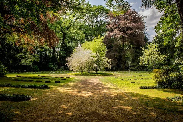 tidym manicured garden