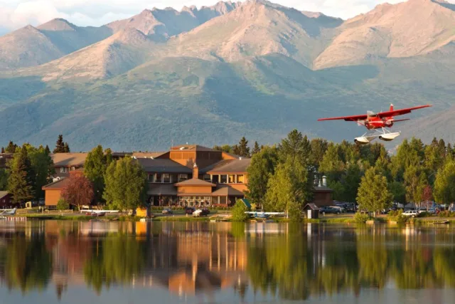 Alaska Lake Hood Scene
