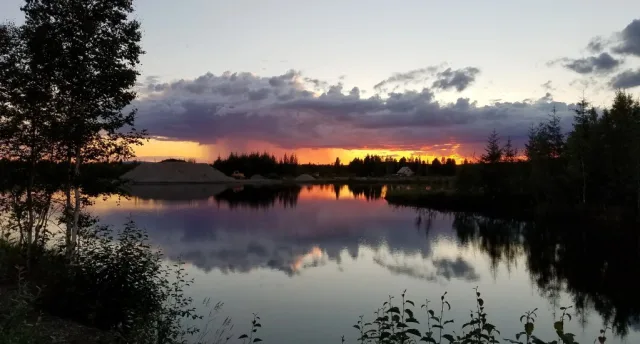Alaska Tanana Lakes Recreation Area Scene