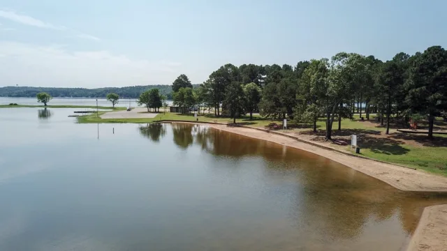 Arkansas Beaverfork Lake Scene