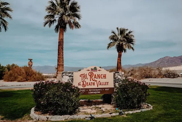 California The Ranch at Death Valley Scene
