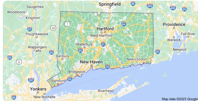 Connecticut Map