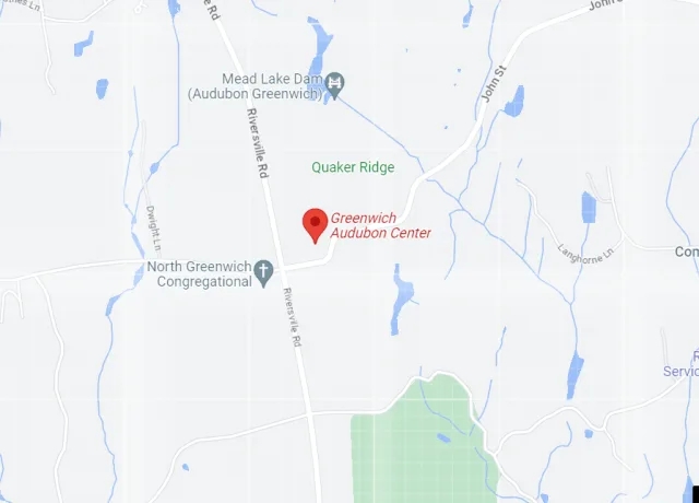 Connecticut Greenwich Audubon Center Map