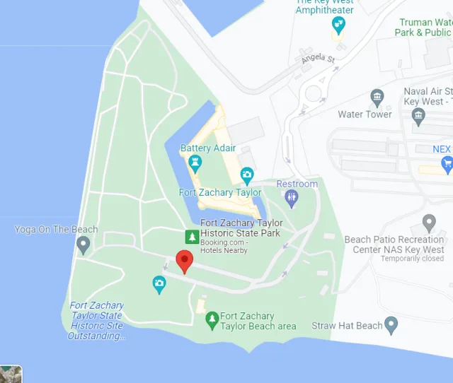 Florida Key West National Wildlife Refuge Map
