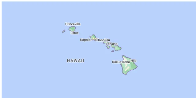 Hawaii Map