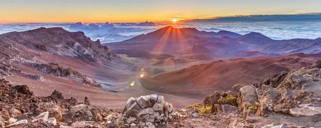 Hawaii Haleakala National Park Scene
