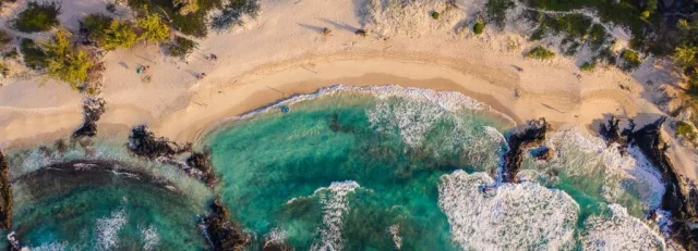 Hawaii Makalawena Beach Scene