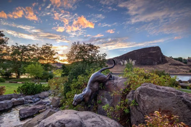 Idaho Hells Gate State Park Scene