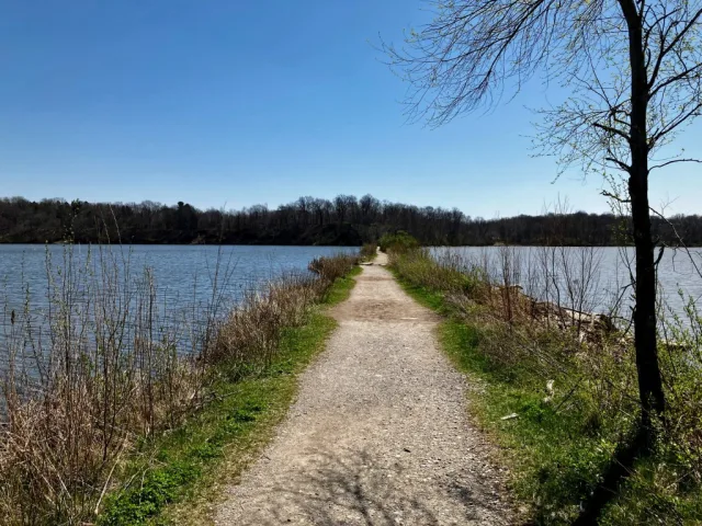 Indiana Eagle Creek Park Scene