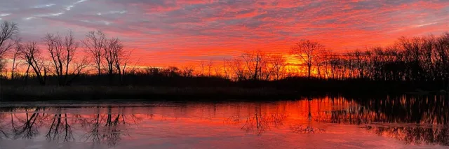 Indiana LaSalle Fish and Wildlife Area Scene