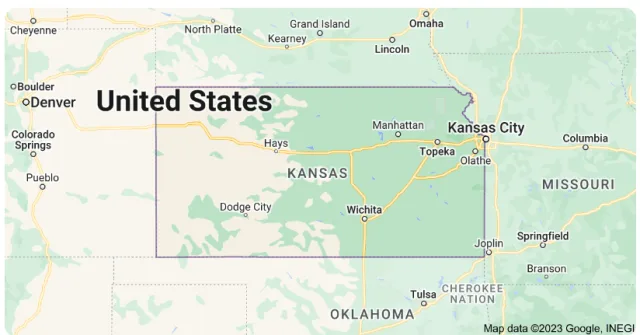 Kansas Map