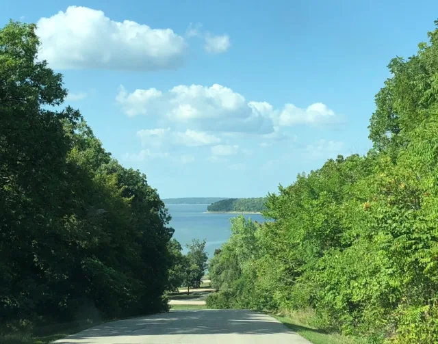 Kansas Perry Lake Scene