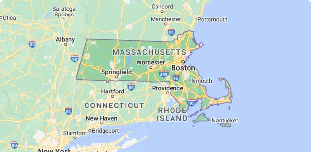 Massachusetts Map
