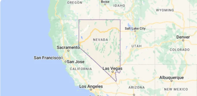 Nevada Map