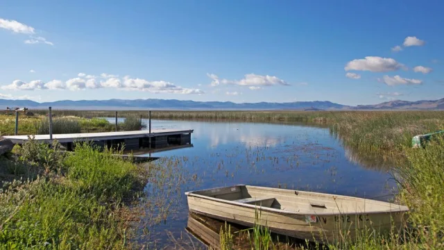 Nevada Ruby Lake National Wildlife Refuge Scene