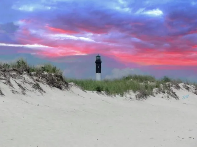 New York Robert Moses State Park Scene