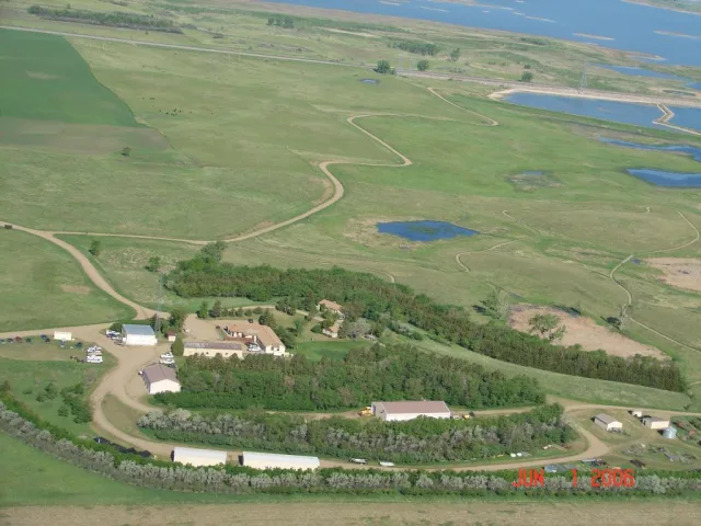 North Dakota Audubon NWR Scene